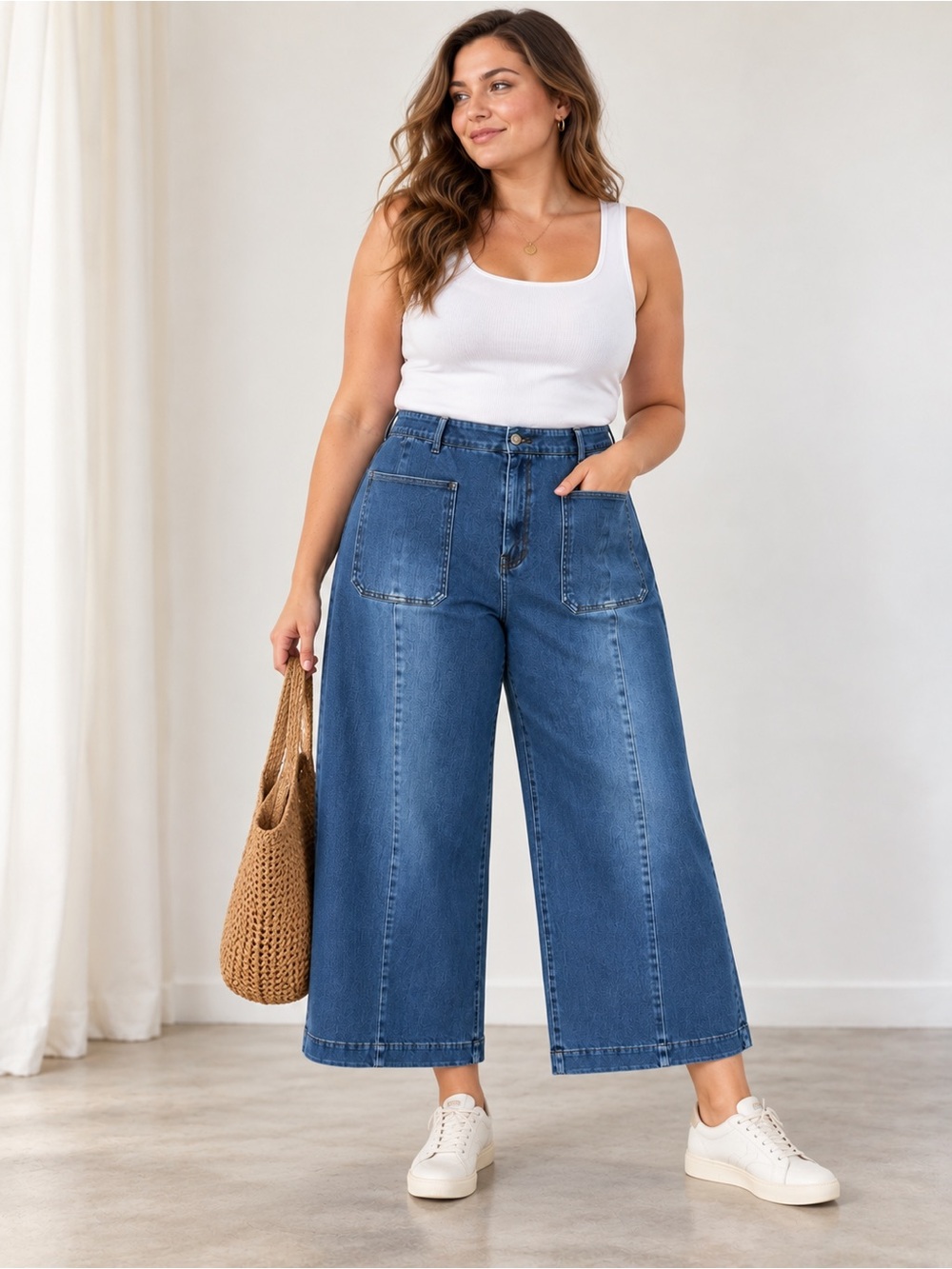 Halara Flex High Rise Wide Leg Jeans XL